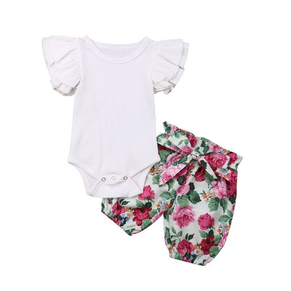 newborn girls baby boutique 2pcs outfit set vintage summer floral romper shorts, Pink;blue
newborn girls baby boutique 2pcs outfit set vintage summer floral romper shorts, Pink;blue