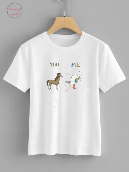 hahayule women jbh new you, me pole dancing unicorn women amp; 39;s t shirt cotton short sleeve summer t shirt summer fashion, White
hahayule women jbh new you, me pole dancing unicorn women amp; 39;s t shirt cotton short sleeve summer t shirt summer fashion, White