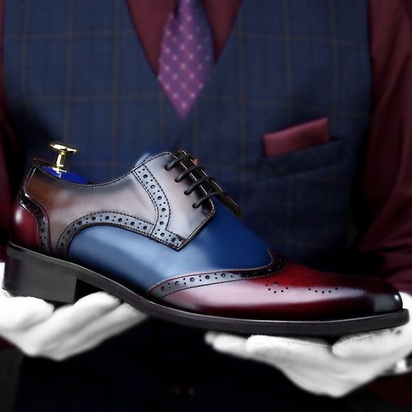 summer genuine leather men's handmade wedding oxfords pointed toe heels man breathable formal dress wingtip brogues shoes hkn140, Black
summer genuine leather men's handmade wedding oxfords pointed toe heels man breathable formal dress wingtip brogues shoes hkn140, Black