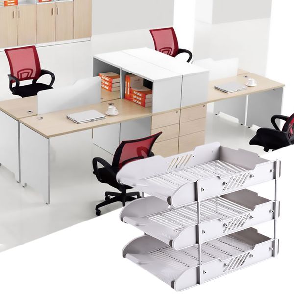 3 layers thicken file trays home office deskdocument holders desk set book a4 school supplies storage rack file organiser
3 layers thicken file trays home office deskdocument holders desk set book a4 school supplies storage rack file organiser