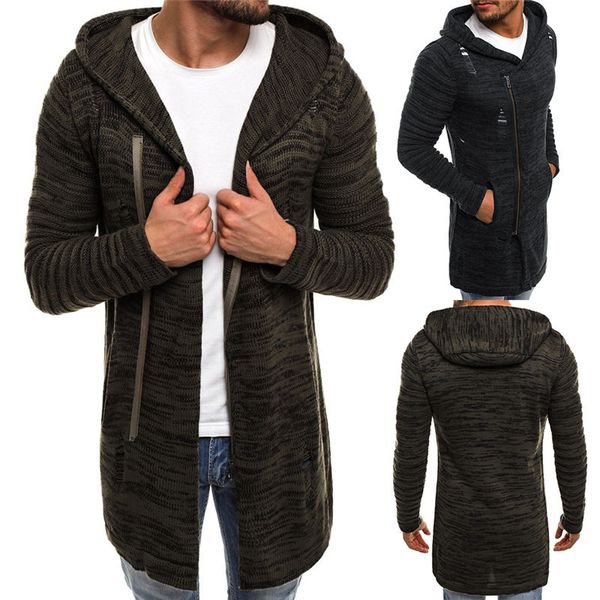 mens designer sweater cardigan hooded long sleeve mens sweaters plus size solid color males casual sweater, White;black
mens designer sweater cardigan hooded long sleeve mens sweaters plus size solid color males casual sweater, White;black