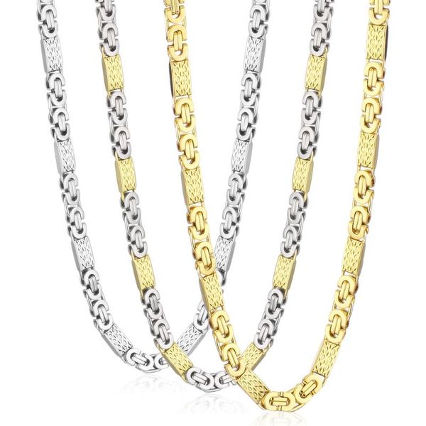 gold silver color hip hop byzantine chains necklaces 8mm stainless steel cross chain necklace for men male jewelry accessories
gold silver color hip hop byzantine chains necklaces 8mm stainless steel cross chain necklace for men male jewelry accessories