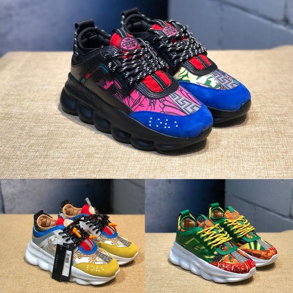 2019 medusa chain reaction brand designer sneakers sport fashion running outdoor shoes trainer lightweight  versace sole
2019 medusa chain reaction brand designer sneakers sport fashion running outdoor shoes trainer lightweight  versace sole
