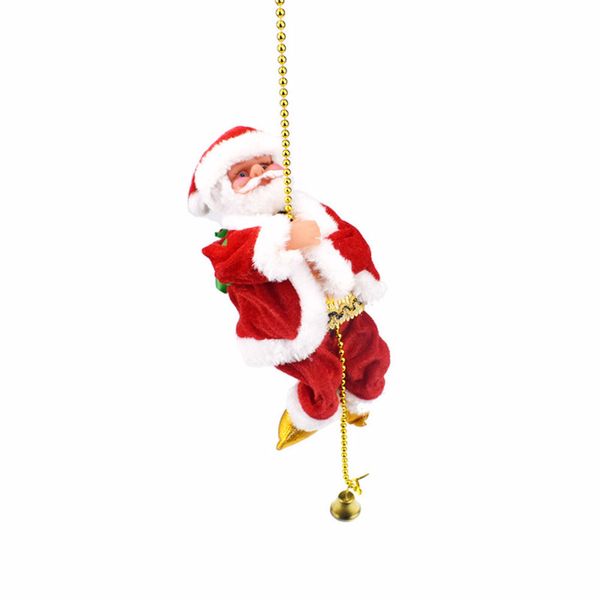 singing electric santa claus climbing bead rope,funny christmas doll ornament pendant decoration 2020 new year gift home decor
singing electric santa claus climbing bead rope,funny christmas doll ornament pendant decoration 2020 new year gift home decor