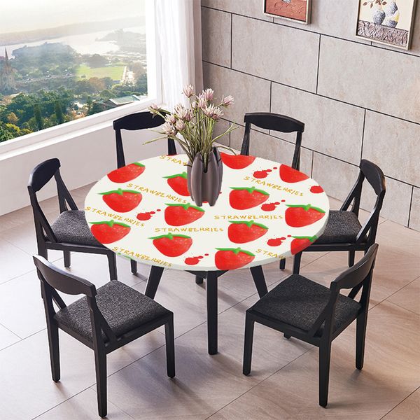 elastic edged waterproof backed fitted table cover tablecloths kitchen decor, fits 47 inch or 59 inch round tables
elastic edged waterproof backed fitted table cover tablecloths kitchen decor, fits 47 inch or 59 inch round tables
