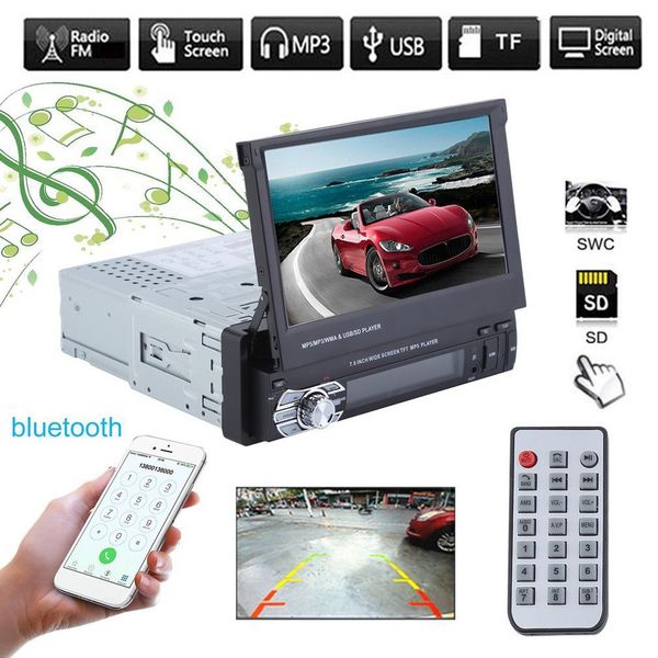 universal automobile stereo music player touch car mp5 player 7 inch single din flip up fm radio
universal automobile stereo music player touch car mp5 player 7 inch single din flip up fm radio