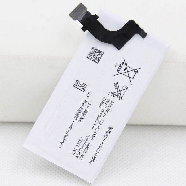 1265mah agpb009a001 battery for p lt22 lt22i agpb009a001 mobile internal battery
1265mah agpb009a001 battery for p lt22 lt22i agpb009a001 mobile internal battery