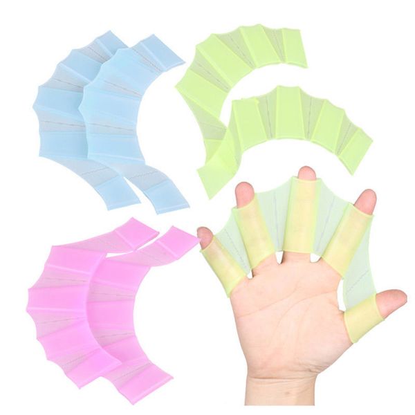 1 pair children silicone swimming fins flippers diving training snorkeling webbed gloves hand paddles swim gear equipment
1 pair children silicone swimming fins flippers diving training snorkeling webbed gloves hand paddles swim gear equipment