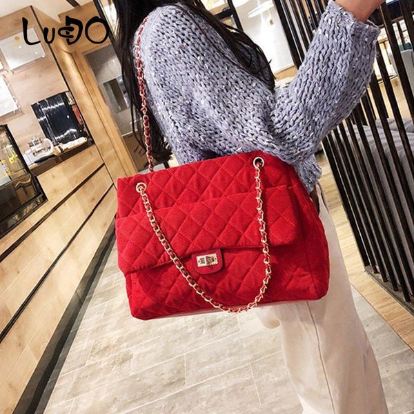 lucdo new luxury handbags women bag designer tote vintage velvet chain large shoulder crossbody bags for women sac a main
lucdo new luxury handbags women bag designer tote vintage velvet chain large shoulder crossbody bags for women sac a main
