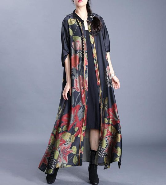women's trench coats women loose printed coat outerwear ladies vintage plus size print long female thin oat 2021, Tan;black
women's trench coats women loose printed coat outerwear ladies vintage plus size print long female thin oat 2021, Tan;black