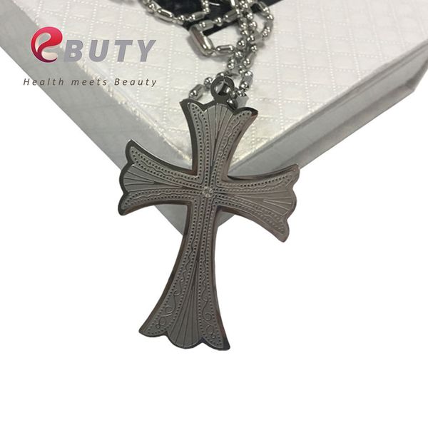 пересечение кулон из нержавеющей стали для мужчин мода здоровье подвески с германиевым пихтовым шаром магнитная каменная энергия с цепью, Silver 
пересечение кулон из нержавеющей стали для мужчин мода здоровье подвески с германиевым пихтовым шаром магнитная каменная энергия с цепью, Silver