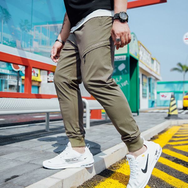 2020 spring summer hip hop joggers plus size 6xl 7xl casual pants simple solid sweatpants streetwear thin loose men's trousers, Black 
2020 spring summer hip hop joggers plus size 6xl 7xl casual pants simple solid sweatpants streetwear thin loose men's trousers, Black