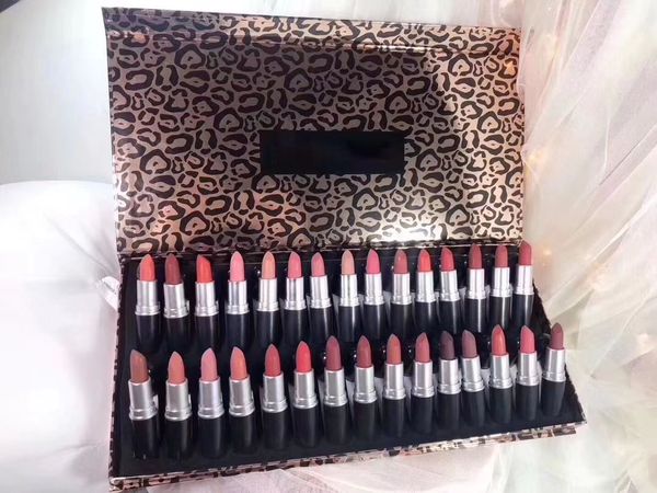 30pcs/set new cosmetics leopard makeup matte lipstick set lipgloss rouge a levre make up lipsticks 30 colors epacket +gift
30pcs/set new cosmetics leopard makeup matte lipstick set lipgloss rouge a levre make up lipsticks 30 colors epacket +gift