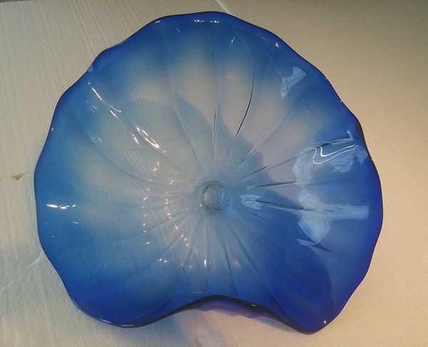 2020 modern glass flower wall art murano glass plates for home l restaurant contemporary hand blown wall ceiling decor