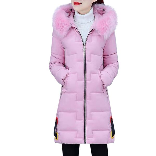 jaycosin outerwear coats 2019 women hooded winter solid down jacket women long sleeve women's parkas long coat l401106, Black
jaycosin outerwear coats 2019 women hooded winter solid down jacket women long sleeve women's parkas long coat l401106, Black