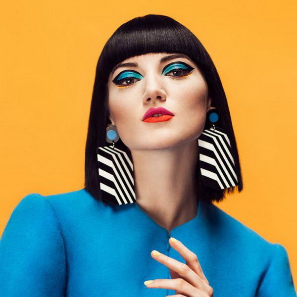 black white stripe geometric drop earrings for women long big acrylic earrings trendy fashion fashion jewelry, Silver 
black white stripe geometric drop earrings for women long big acrylic earrings trendy fashion fashion jewelry, Silver