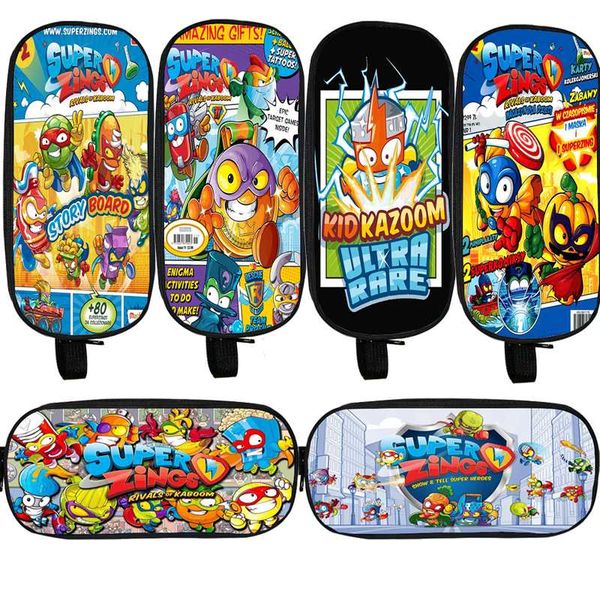super zings pencil case cartoon game pencil bag double layer zipper students school stationery storage bag children kids gift
super zings pencil case cartoon game pencil bag double layer zipper students school stationery storage bag children kids gift