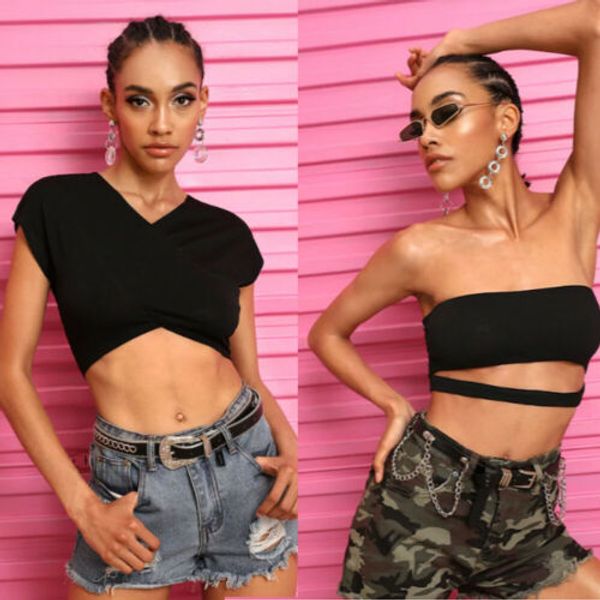 women summer casual low-cut vest 2019 new sleeveless crop shirt cami tees clubwear sunsuit, White
women summer casual low-cut vest 2019 new sleeveless crop shirt cami tees clubwear sunsuit, White
