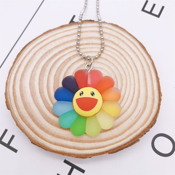 korean fashion colorful sunflower resin necklace creative smile face necklace women summer pendants friends gifts trinket, Silver
korean fashion colorful sunflower resin necklace creative smile face necklace women summer pendants friends gifts trinket, Silver