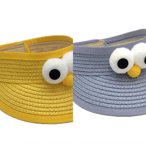 children's empty 2020 summer big eyes cute sun straw straw hat baby outdoor sun hat, Yellow
children's empty 2020 summer big eyes cute sun straw straw hat baby outdoor sun hat, Yellow