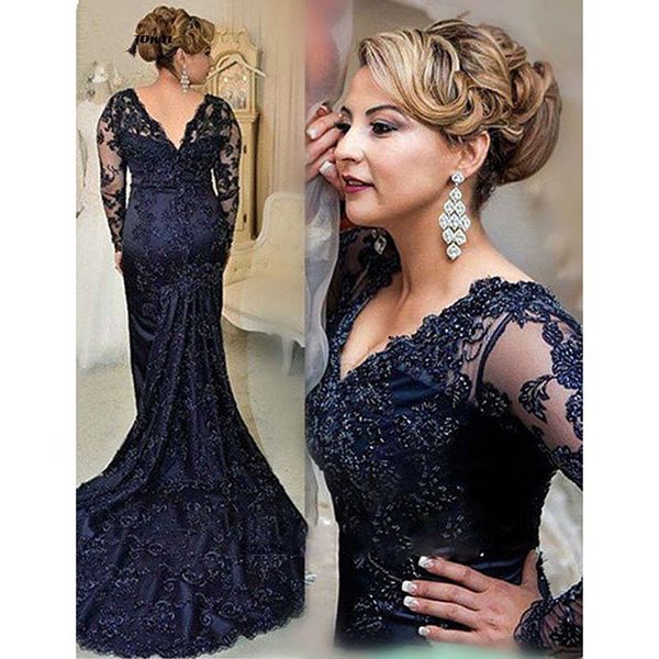 backless navy blue deep v neck long sleeves sweep train lace mother of the bride dress plus size formal evening gowns crystal beads, Black;red
backless navy blue deep v neck long sleeves sweep train lace mother of the bride dress plus size formal evening gowns crystal beads, Black;red