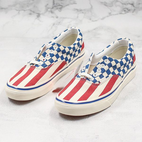 2020 new anaheim revenge x storm red and blue striped high-vulcanized canvas shoes anaheim new men women casual shoes size 35-44, White;red
2020 new anaheim revenge x storm red and blue striped high-vulcanized canvas shoes anaheim new men women casual shoes size 35-44, White;red