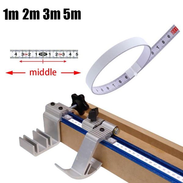1/2/3/5 m track tape measure self adhesive metric stainless steel scale ruler for t-track router table saw woodworking tool
1/2/3/5 m track tape measure self adhesive metric stainless steel scale ruler for t-track router table saw woodworking tool