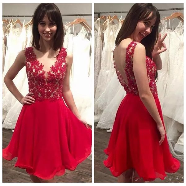 2019 lace appliques a-line beading homecoming dresses short chiffon short mini vestidos de prom party gowns backless graduation party gowns, Blue;pink
2019 lace appliques a-line beading homecoming dresses short chiffon short mini vestidos de prom party gowns backless graduation party gowns, Blue;pink