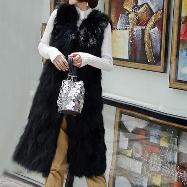 2019 new brand tonfur wsr395 genuine thick long customize plus size real raccoon fur vest ladies gilet retail wholesale fur, Black
2019 new brand tonfur wsr395 genuine thick long customize plus size real raccoon fur vest ladies gilet retail wholesale fur, Black