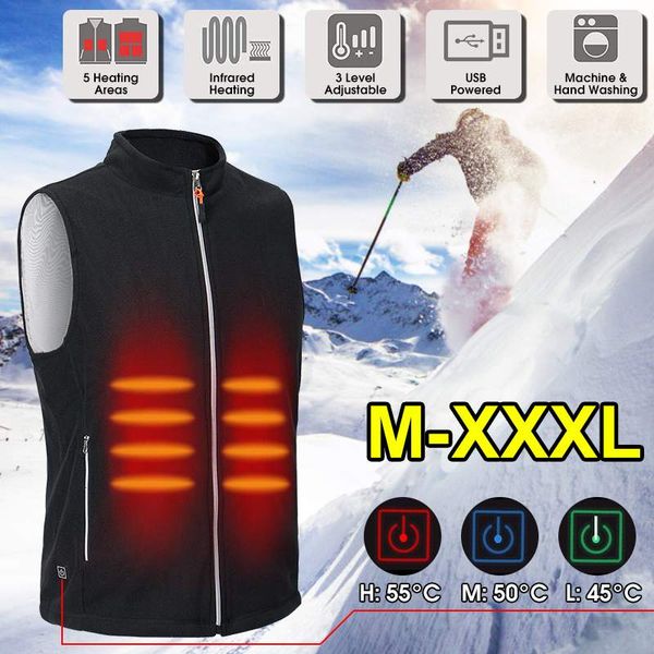 washable men women outdoor usb infrared heating vest jacket 3 gear winter carbon fiber electric thermal clothing waistcoat, Gray;blue
washable men women outdoor usb infrared heating vest jacket 3 gear winter carbon fiber electric thermal clothing waistcoat, Gray;blue