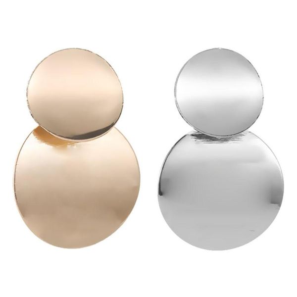 vintage 3d mirror wafer dangle ear stud women geometric earrings statement earrings for women fashion jewelry, Silver
vintage 3d mirror wafer dangle ear stud women geometric earrings statement earrings for women fashion jewelry, Silver