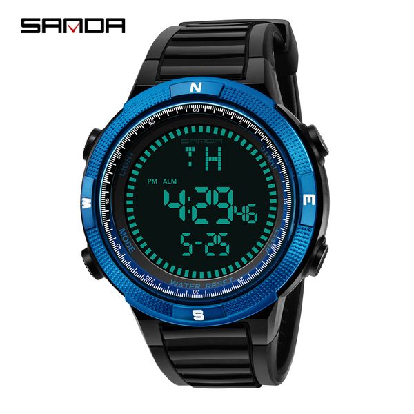 sanda 360 male fashion led display digital casual watches fashion masculinos relogios waterproof rubber sport gift hombre watch, Slivery;brown
sanda 360 male fashion led display digital casual watches fashion masculinos relogios waterproof rubber sport gift hombre watch, Slivery;brown