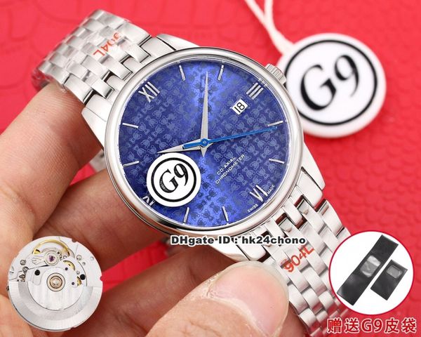 7 style g9 prestige co-axial 39.5mm 28800vph eta2824 automatic mens watch 424.10.40.20.03.003 blue dial stainless steel strap gents watches, Slivery;brown
7 style g9 prestige co-axial 39.5mm 28800vph eta2824 automatic mens watch 424.10.40.20.03.003 blue dial stainless steel strap gents watches, Slivery;brown