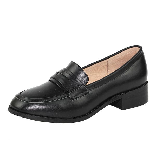 spring/autumn genuine leather loafers women flats slip on shoes for women college style black women's low heel shoes sale
spring/autumn genuine leather loafers women flats slip on shoes for women college style black women's low heel shoes sale