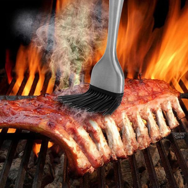 stainless steel handle brebecue brushes silicone pastry brushes bbq cake pastry oil cooking basting tools kitchen gadget
stainless steel handle brebecue brushes silicone pastry brushes bbq cake pastry oil cooking basting tools kitchen gadget