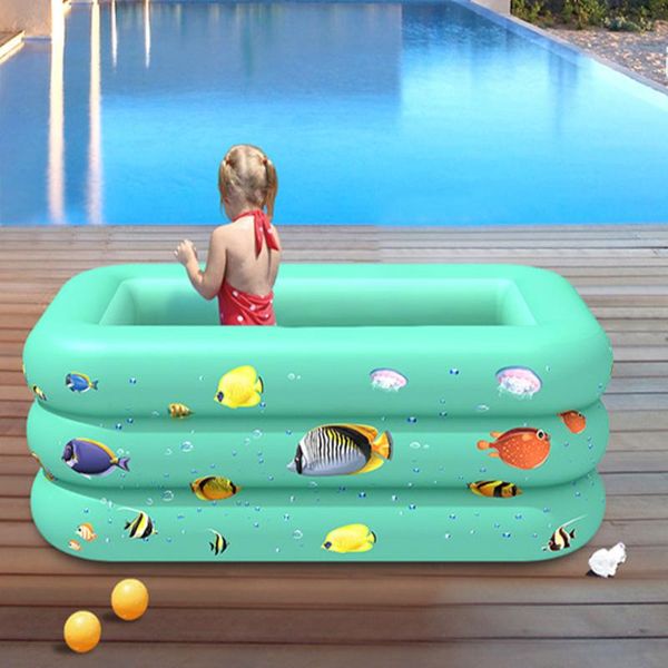 120/130cm rectangular inflatable swimming pool thicken pvc paddling pool bathing tub outdoor summer swimming for kids
120/130cm rectangular inflatable swimming pool thicken pvc paddling pool bathing tub outdoor summer swimming for kids