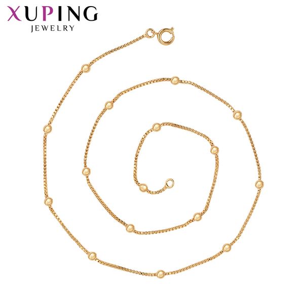 xuping rose gold-color plated long chains necklace elegant style for women jewelry pretty family little gifts s197.1-45977, Silver
xuping rose gold-color plated long chains necklace elegant style for women jewelry pretty family little gifts s197.1-45977, Silver