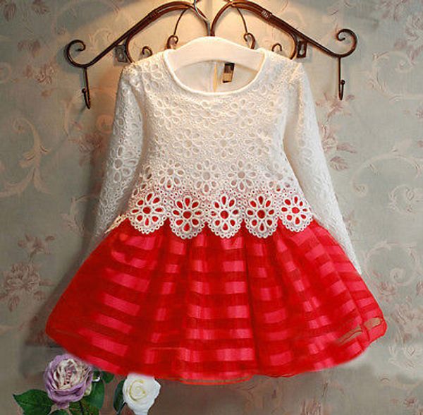 3-8y toddler baby girls kids tutu crochet lace dress long sleeve princess dress girls clothes, Red;yellow
3-8y toddler baby girls kids tutu crochet lace dress long sleeve princess dress girls clothes, Red;yellow