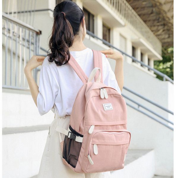 pink girl backpack for school bags teen school back pack women nylon lightweight backbag multifunctional pocket zipper design
pink girl backpack for school bags teen school back pack women nylon lightweight backbag multifunctional pocket zipper design