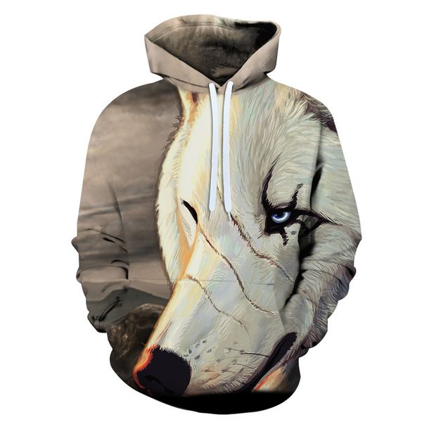 wolf hoodies casual 3d printed animal men's hoody sweatshirts hip hop tracksuits coats pullover pockets, Black
wolf hoodies casual 3d printed animal men's hoody sweatshirts hip hop tracksuits coats pullover pockets, Black