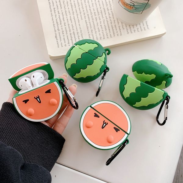 for air pods 2 case cute summer fruit watermelon for airpods 1 2 3 silicone bluetooth earphone case funda for airpod pro case cover
for air pods 2 case cute summer fruit watermelon for airpods 1 2 3 silicone bluetooth earphone case funda for airpod pro case cover