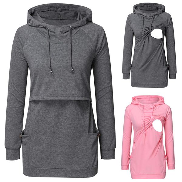 nursing sweatshirt hoodie women long sleeve breastfeeding shirt winter for feeding maternity pregnancy clothes plus size 18dec12, White
nursing sweatshirt hoodie women long sleeve breastfeeding shirt winter for feeding maternity pregnancy clothes plus size 18dec12, White