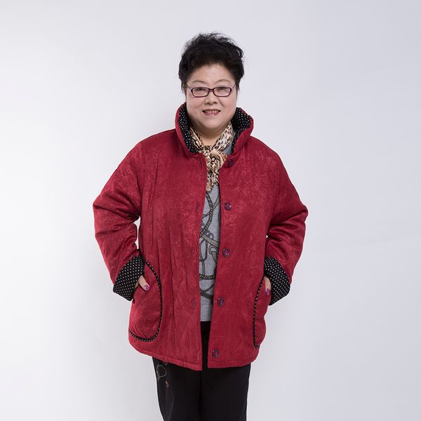 2019 women thick parkas new big size cotton jackets winter autumn ladies coats middle-aged mother quilted outerwear 5xl 6xl, Black
2019 women thick parkas new big size cotton jackets winter autumn ladies coats middle-aged mother quilted outerwear 5xl 6xl, Black