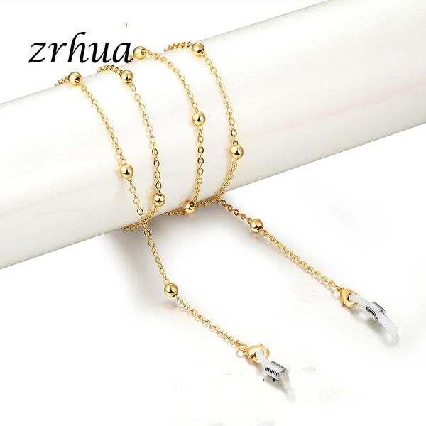 zrhua new fashion novel simple little gold color alloy sunglasses chain for women personality eyewear lanyard holder straps, Silver
zrhua new fashion novel simple little gold color alloy sunglasses chain for women personality eyewear lanyard holder straps, Silver