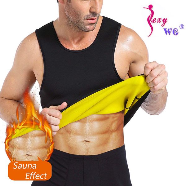 sexywg mens running vest gym yoga shirt neoprene sweat sauna waist trainer body shaper fat burning fitness t-shirt tank, White;red
sexywg mens running vest gym yoga shirt neoprene sweat sauna waist trainer body shaper fat burning fitness t-shirt tank, White;red