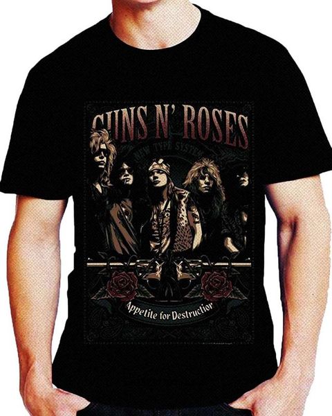 men t shirt guns n roses appetite gnr band short sleeve t shirt funny t-shirt novelty tshirt women, White;black
men t shirt guns n roses appetite gnr band short sleeve t shirt funny t-shirt novelty tshirt women, White;black