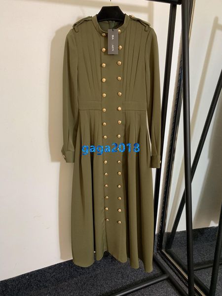 high end женщины девушки длинные рубашки платье двубортный кнопка круглый вырез с длинным рукавом трапеция плиссированные юбки взлетно-посад, Black
high end женщины девушки длинные рубашки платье двубортный кнопка круглый вырез с длинным рукавом трапеция плиссированные юбки взлетно-посад, Black