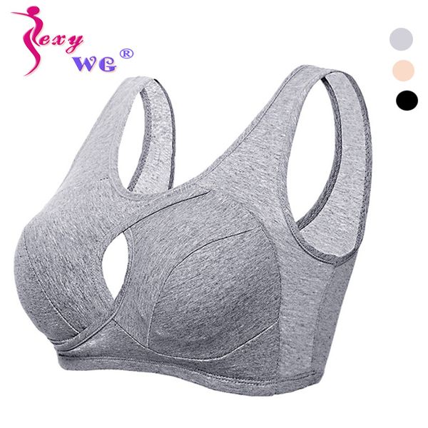 sexywg sports yoga bra women push up brassiere full cup cross-strap shockproof running vest girls cotton sleep bras wireless, White;black
sexywg sports yoga bra women push up brassiere full cup cross-strap shockproof running vest girls cotton sleep bras wireless, White;black