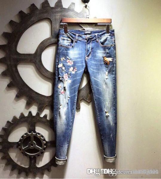 19ss mens designer jeans designer jeans men denim black jeans embroidery pants fashionjeans de designer pour hommes, Blue
19ss mens designer jeans designer jeans men denim black jeans embroidery pants fashionjeans de designer pour hommes, Blue