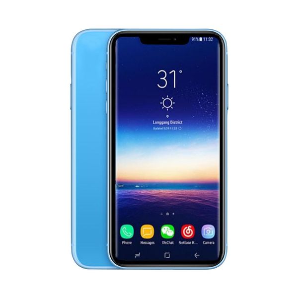 Goophone XR 6.1 inch MTK6580 Unlocked cell phone Quad Core cellphones 1GB RAM 4GB/8GB/16GB ROM Show 4GB/256GB Face ID